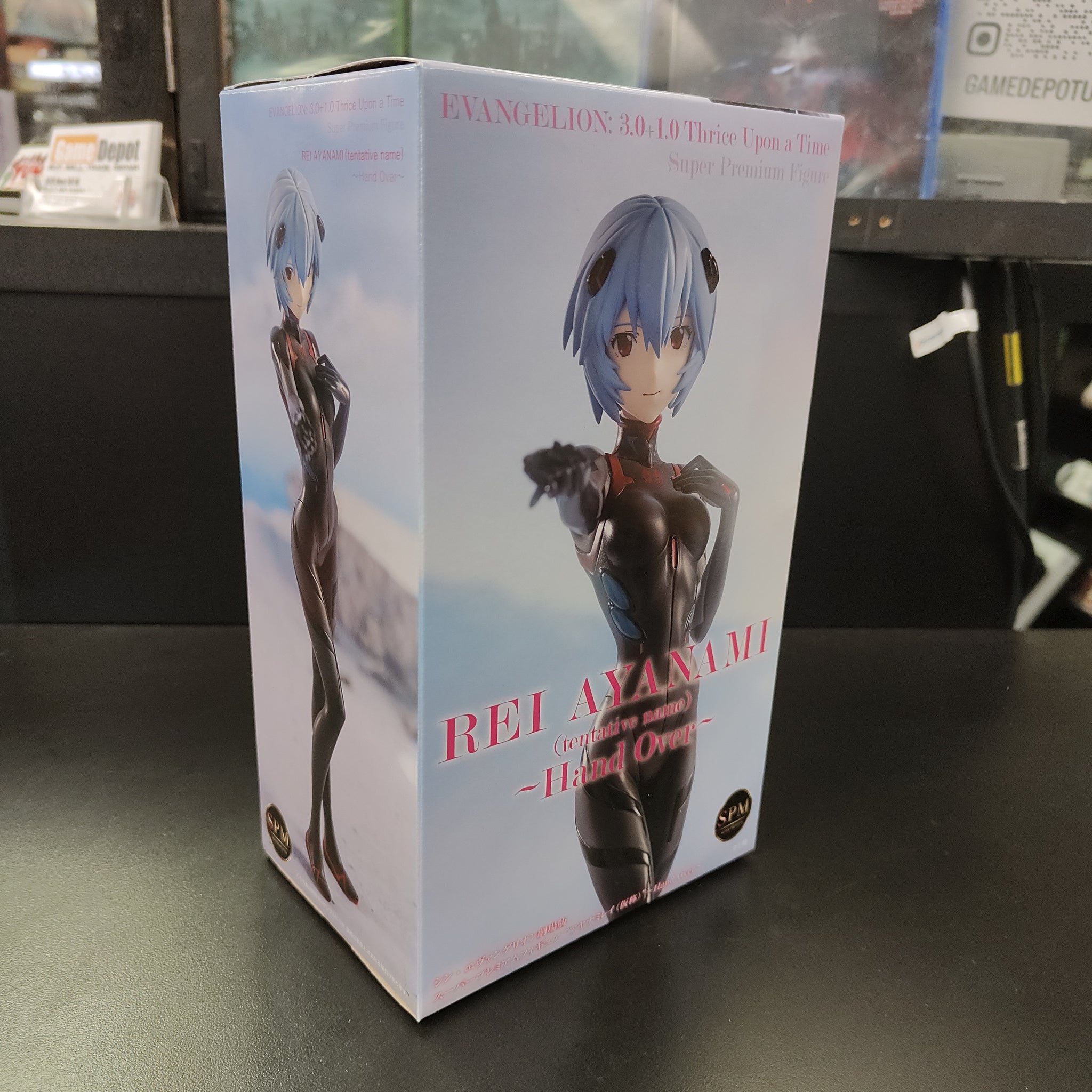Sega Figure Ayanami Rei Hand Over Ver. Shin Evangelion (Unboxed, UK Sega Figure Ayanami Rei Hand Over Ver. Shin Evangelion (Unboxed, UK