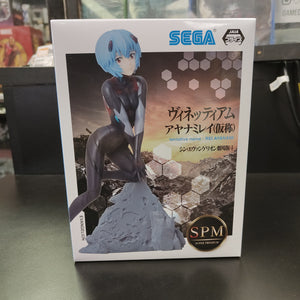 SEGA SPM Vignetteum Evangelion 3.0+1.0 Thrice Upon a Time Rei Ayanami Figure