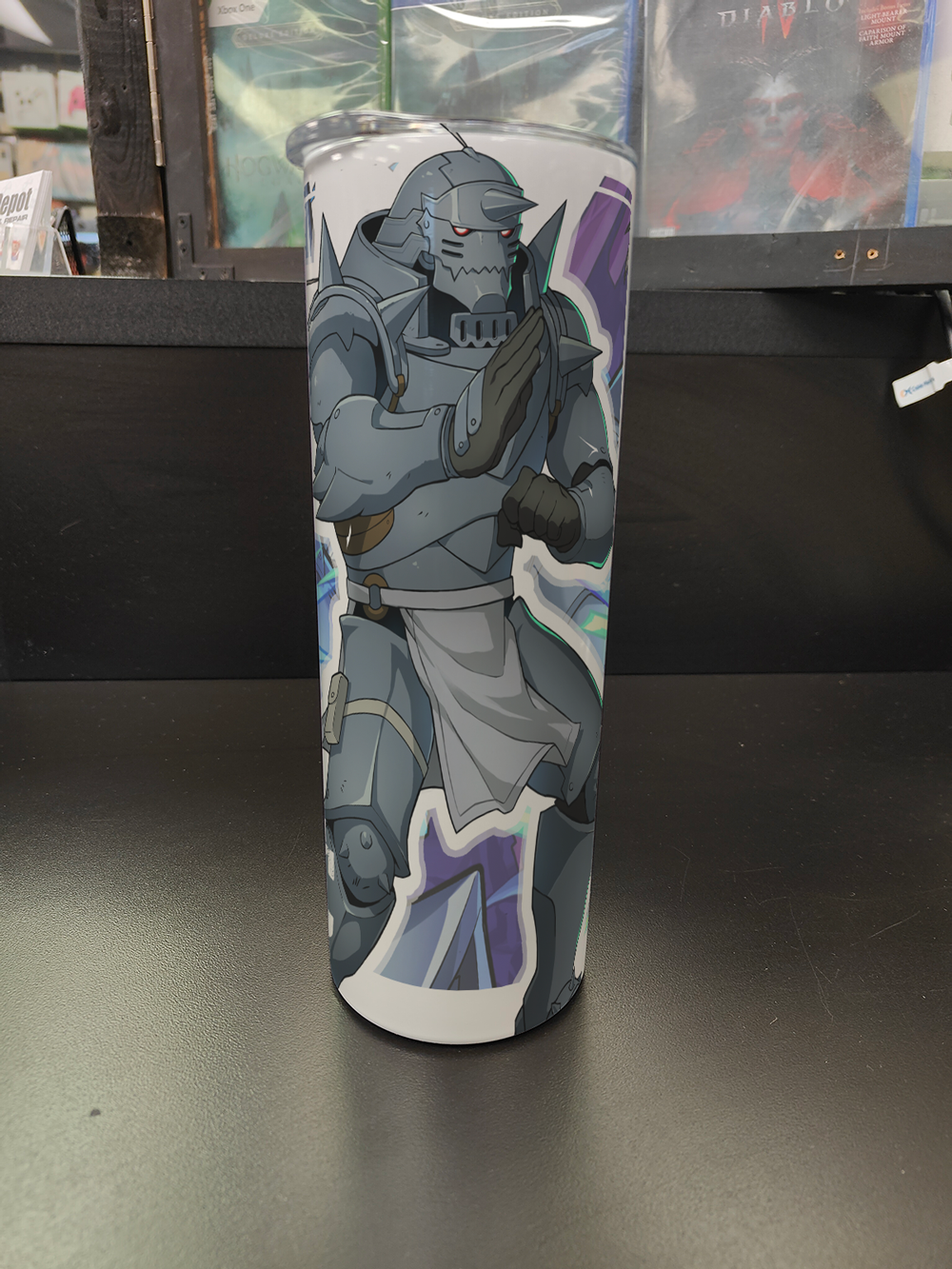 FullMetal Alchemist Alphonse Elric 20oz Stainless steel tumbler