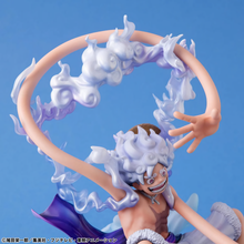 Load image into Gallery viewer, PRE-ORDER MegaHouse ONE PIECE Portrait Of Pirates "Evolutionary History" Monkey D. Luffy (Gear 5) Figure
