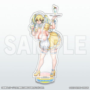 Nitro Plus Super Pochaco Super Sonico Waitress Ver. Acrylic Stand