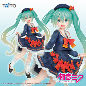 TAITO Vocaloid Hatsune Miku 3rd Season Autumn ver prize figure