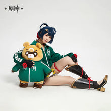 Load image into Gallery viewer, miHoYo Genshin Impact - God of the Stove (w/Liyue Jersey) Guoba Big Plush
