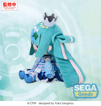 Load image into Gallery viewer, PRE-ORDER SEGA Vocaloid Hatsune Miku "LAWSON 50th Anniversary Special LIVE" Fuwa petit L size Plush
