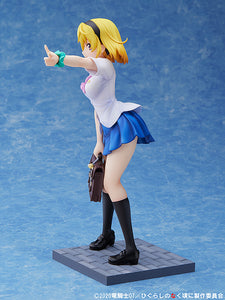 Miyuki Higurashi no naku koro ni Sotsu When they Cry Hojo Satoko High School Student Ver. 1/7 scale figure