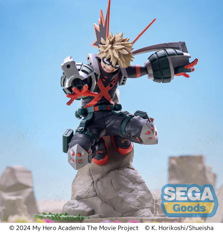 SEGA My Hero Academia The Movie: You're Next - Katsuki Bakugo Xross Link Prize Figure