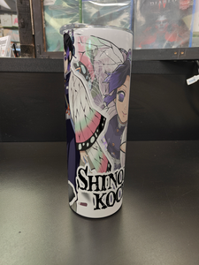 Demon Slayer Shinobu Kocho 20oz stainless steel tumbler