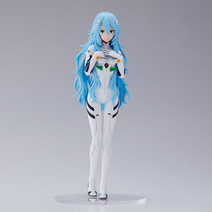 SEGA SPM Evangelion Thrice upon a time Rei Ayanami long hair Ver prize figure