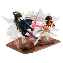 Load image into Gallery viewer, MegaHouse Cowboy Bebop Spike Spiegel &amp; Faye Valentine 1st GIG 1/8 scale figure Set
