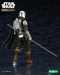 Kotobukiya ARTFX+ Star Wars Mandalorian & Grogu with Beskar Staff 1/10 scale figure