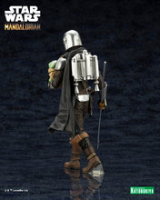 Load image into Gallery viewer, Kotobukiya ARTFX+ Star Wars Mandalorian &amp; Grogu with Beskar Staff 1/10 scale figure
