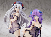 Load image into Gallery viewer, FLARE Hyperdimension Neptunia Black Heart &amp; Purple Heart baby doll ver Figure Set
