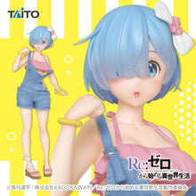 Load image into Gallery viewer, Taito Precious Figure series Re:Zero Rem Original Overall Salopette Swimwear prize figure
