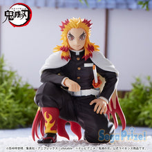 Load image into Gallery viewer, SEGA Demon Slayer Kyojuro Rengoku Perching Hashira Meeting prize figure
