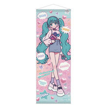 Load image into Gallery viewer, Caravan Cocollabo x Miku 39culture 2025 Retro &amp; Pop - Vocaloid HATSUNE MIKU Pop Life size Tapestry
