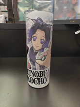 Load image into Gallery viewer, Demon Slayer Shinobu Kocho 20oz stainless steel tumbler
