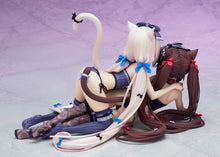 Load image into Gallery viewer, FLARE Nekopara Chocola &amp; Vanilla Lingerie version Figure Set
