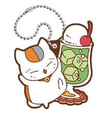 Load image into Gallery viewer, Takara Tomy A.R.T.S Natsume's Book of Friends Coffee Shop Rubber Keychain Charms
