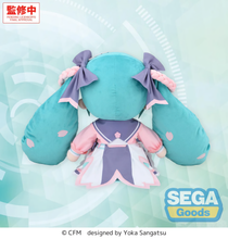Load image into Gallery viewer, PRE-ORDER SEGA Vocaloid Hatsune Miku "New Semester Plush" Fuwa petit LL size Plush
