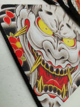 Load image into Gallery viewer, Set Of 4 Yakuza Goro Majima Hannya Tattoo Square Neoprene Coasters (custom printed)
