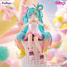 Load image into Gallery viewer, FuRyu Hatsune Miku 10th Anniversary Noodle Stopper Figure
