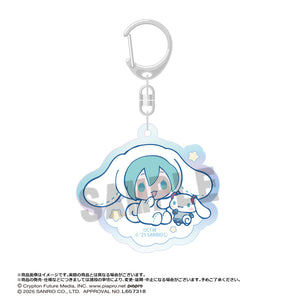 ANICRAFT Sanrio Vocaloid Hatsune Miku x Cinnamoroll Key Chains