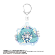 Load image into Gallery viewer, ANICRAFT Sanrio Vocaloid Hatsune Miku x Cinnamoroll Key Chains
