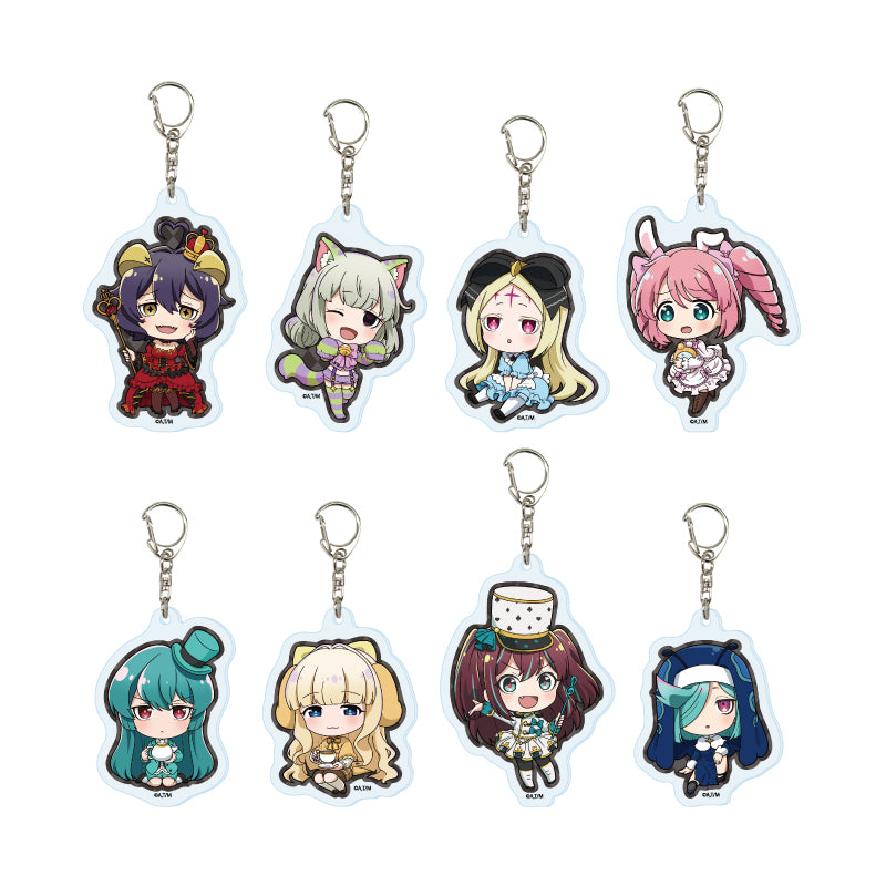 A3 Gushing Over Magical Girls Alice in Wonderland ver Acrylic Keychain