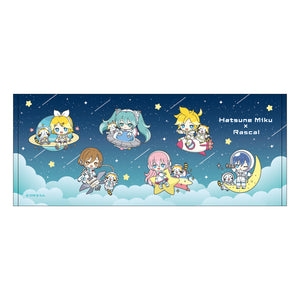 Caravan Vocaloid Characteres Hatsune Miku x "Rascal the Raccoon" 2024 Face Towel