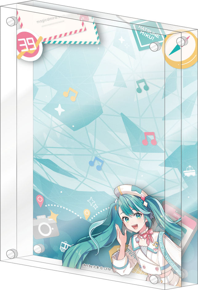 Caravan Hatsune Miku Magical Mirai 2024 Tama Ver. & Naru Ver. Acrylic Magnet Frame