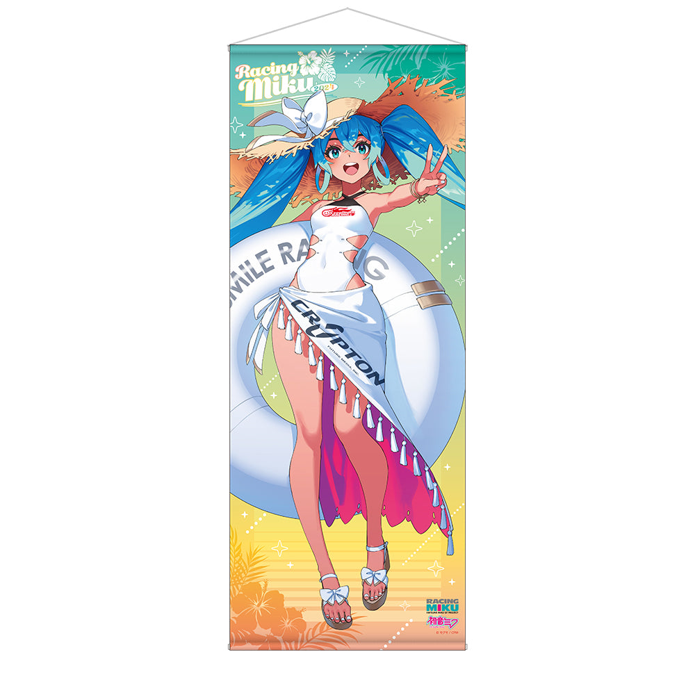 Caravan Hatsune Miku GT Project Racing Miku 2024 Tropical Ver Life-Size Tapestry