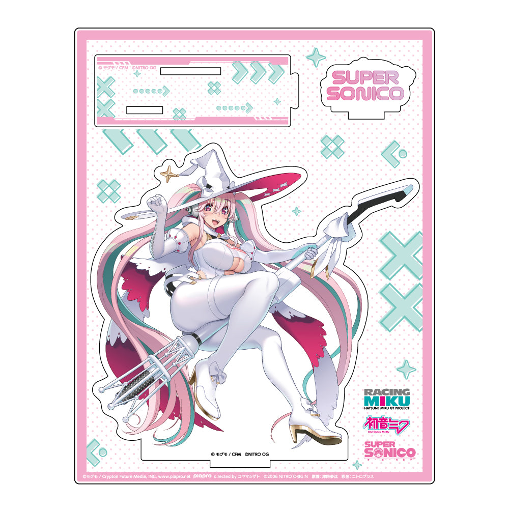 Caravan Racing Miku 2024 Ver. x Super Sonico Tsunagaru Acrylic