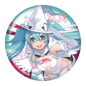 Caravan Racing Miku 2024 Ver. x Super Sonico Tsunagaru Big Can Badge