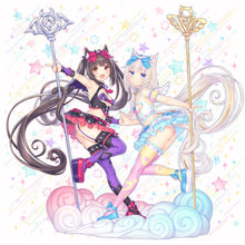Load image into Gallery viewer, Curtain Tamashii Nekopara Characters Chocola / Vanilla Maid Cushion Cover
