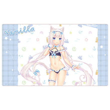 Load image into Gallery viewer, Curtain Tamashii Nekopara Characters Chocola / Vanilla Maid Swimwear Rubber Mat
