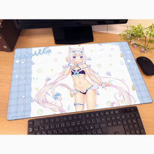 Load image into Gallery viewer, Curtain Tamashii Nekopara Characters Chocola / Vanilla Maid Swimwear Rubber Mat
