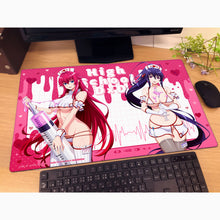 Load image into Gallery viewer, Curtain Tamashii High School DxD Hero Original Illustration Rias Gremory &amp; Himejima Akeno / White Nurse Mousepad Desk Mat

