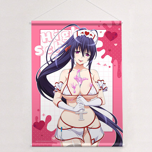 Curtain Tamashii High School DxD Hero Original Illustration Himejima Akeno / White Nurse W Suede B2 Tapestry