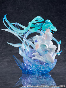 CyberZ Vocaloid Hatsune Miku Crystal Dress Ver. 1/7 Scale Figure
