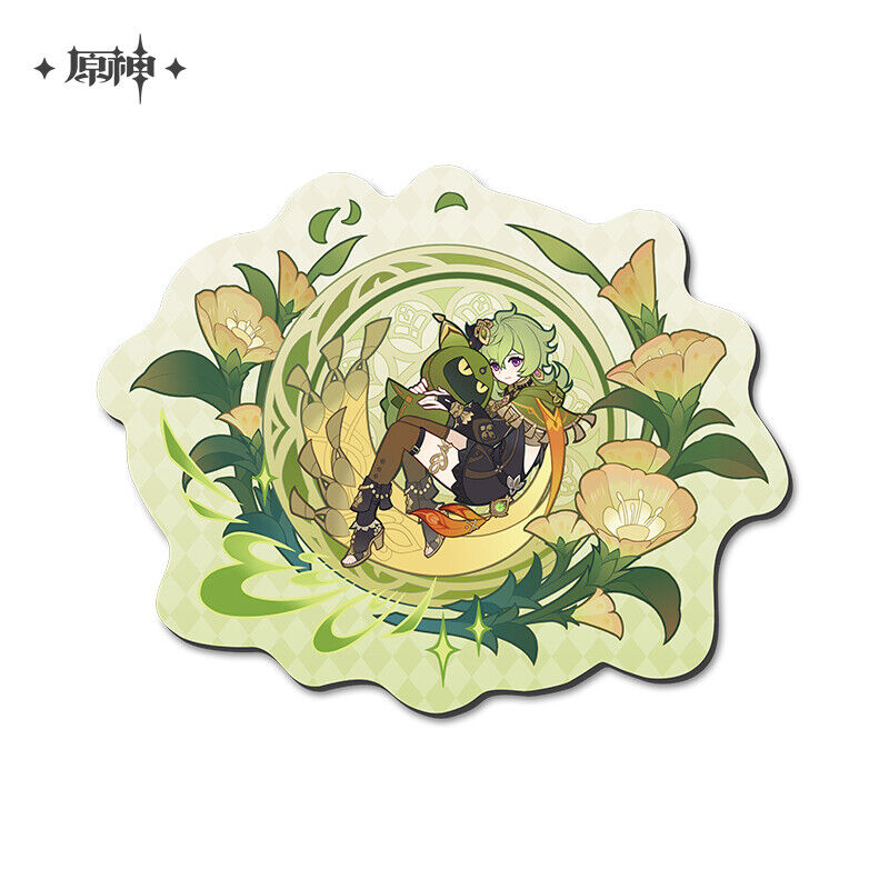 miHoYo Genshin Impact Mondstadt Sumeru Forest Ranger Collei Die-cut Mousepad