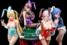 Load image into Gallery viewer, Hakoiri-musume inc. The Demon Sword Master of Excalibur Academy Elfine Phillet wearing flower’s purple Bunny Costume with Nip Slip Gimmick System 1/6 Scale Adult Figure
