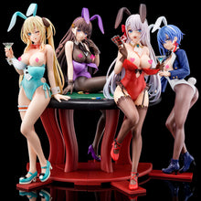Load image into Gallery viewer, Hakoiri-musume inc. The Demon Sword Master of Excalibur Academy Elfine Phillet wearing flower’s purple Bunny Costume with Nip Slip Gimmick System 1/6 Scale Adult Figure
