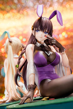 Load image into Gallery viewer, Hakoiri-musume inc. The Demon Sword Master of Excalibur Academy Elfine Phillet wearing flower’s purple Bunny Costume with Nip Slip Gimmick System 1/6 Scale Adult Figure
