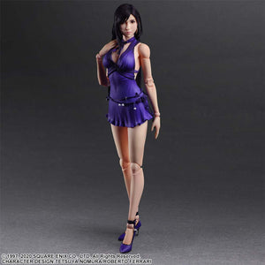 Square Enix Final Fantasy VII Remake Tifa Lockhart Dress Ver. Play Arts Kai action figure