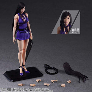 Square Enix Final Fantasy VII Remake Tifa Lockhart Dress Ver. Play Arts Kai action figure