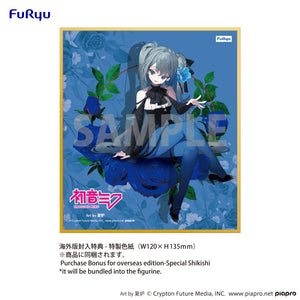 FuRyu Hatsune Miku Blue Rose Noodle Stopper Prize Figure [BONUS]