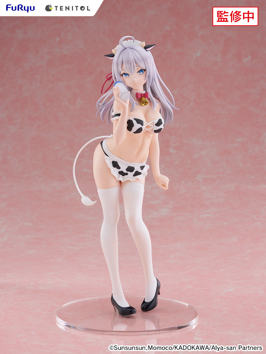 FuRyu Alya Sometimes Hides Her Feelings in Russian -Alya- Cow Costume ver. TENITOL TALL non-scale figure