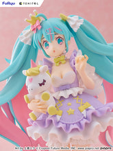 Load image into Gallery viewer, FuRyu TENITOL Hatsune Miku Yumekawa Princess Lavender ver. non-scale figure
