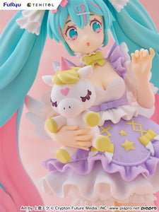 FuRyu TENITOL Hatsune Miku Yumekawa Princess Lavender ver. non-scale figure