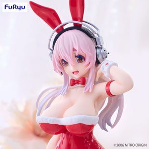 FuRyu Nitroplus BiCute Bunnies Super Sonico Red Ver. Prize Figure